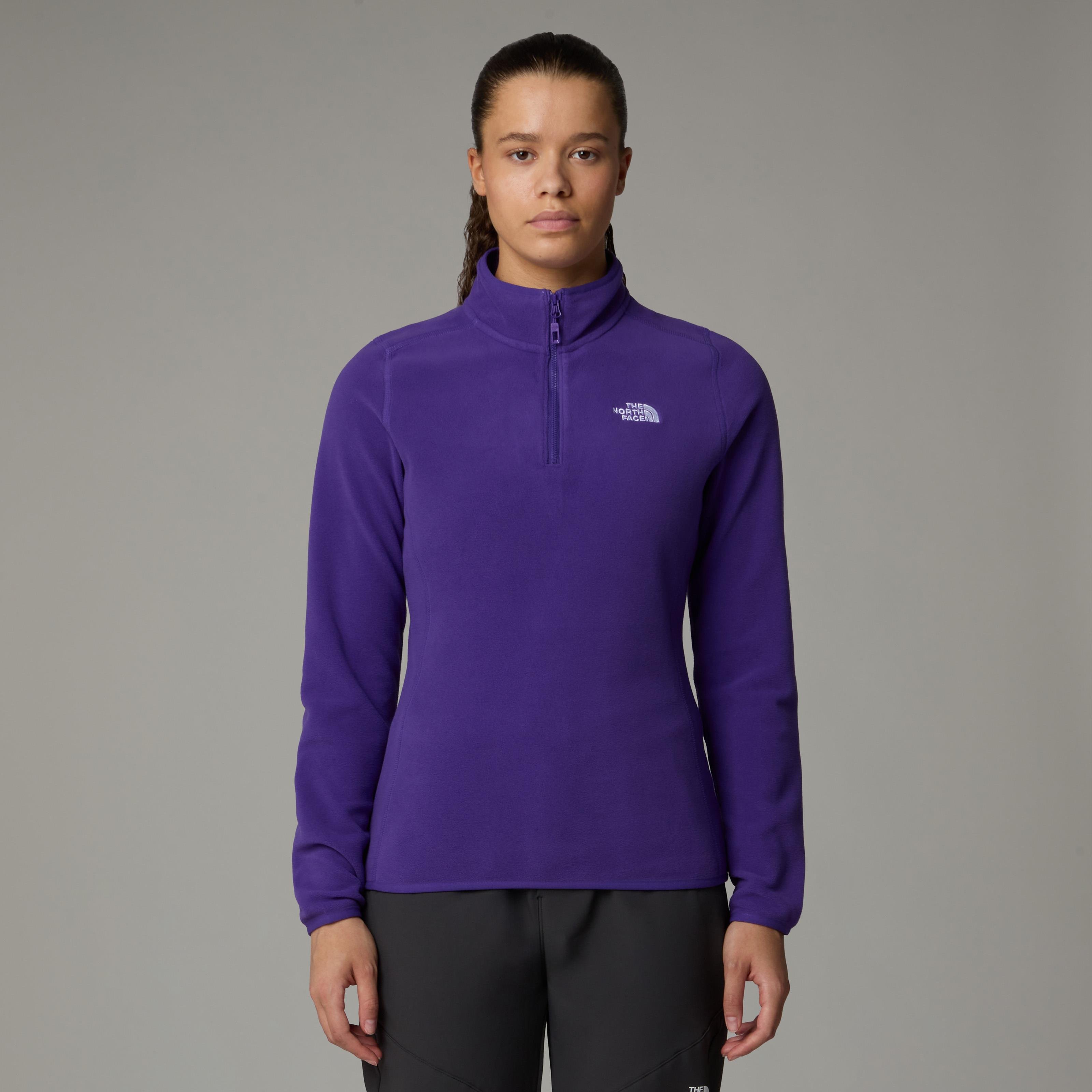 The North Face W 100 Glacier 1/4 Zip - Eu Kadın Polar
