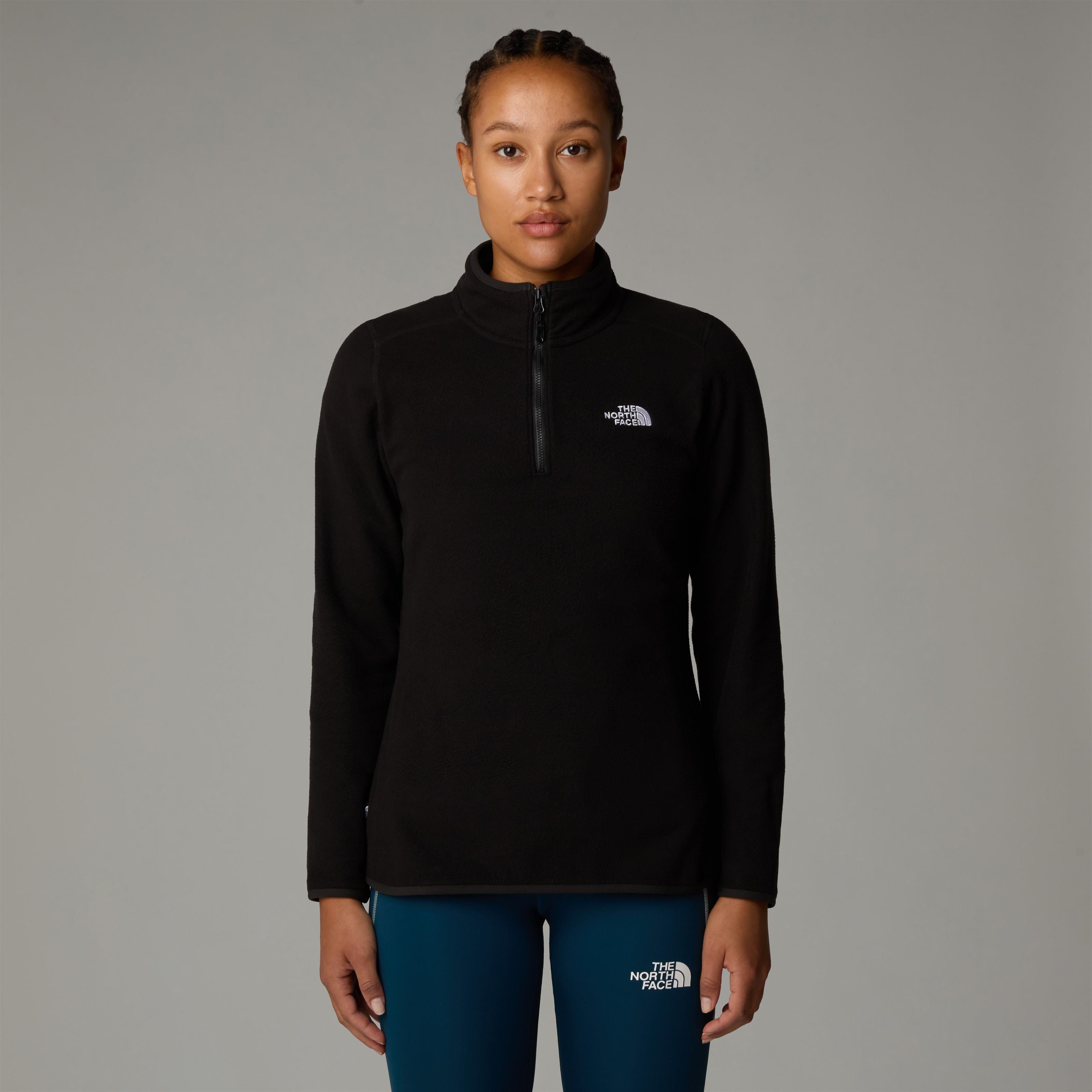 The North Face W 100 Glacier 1/4 Zip - Eu Kadın Polar