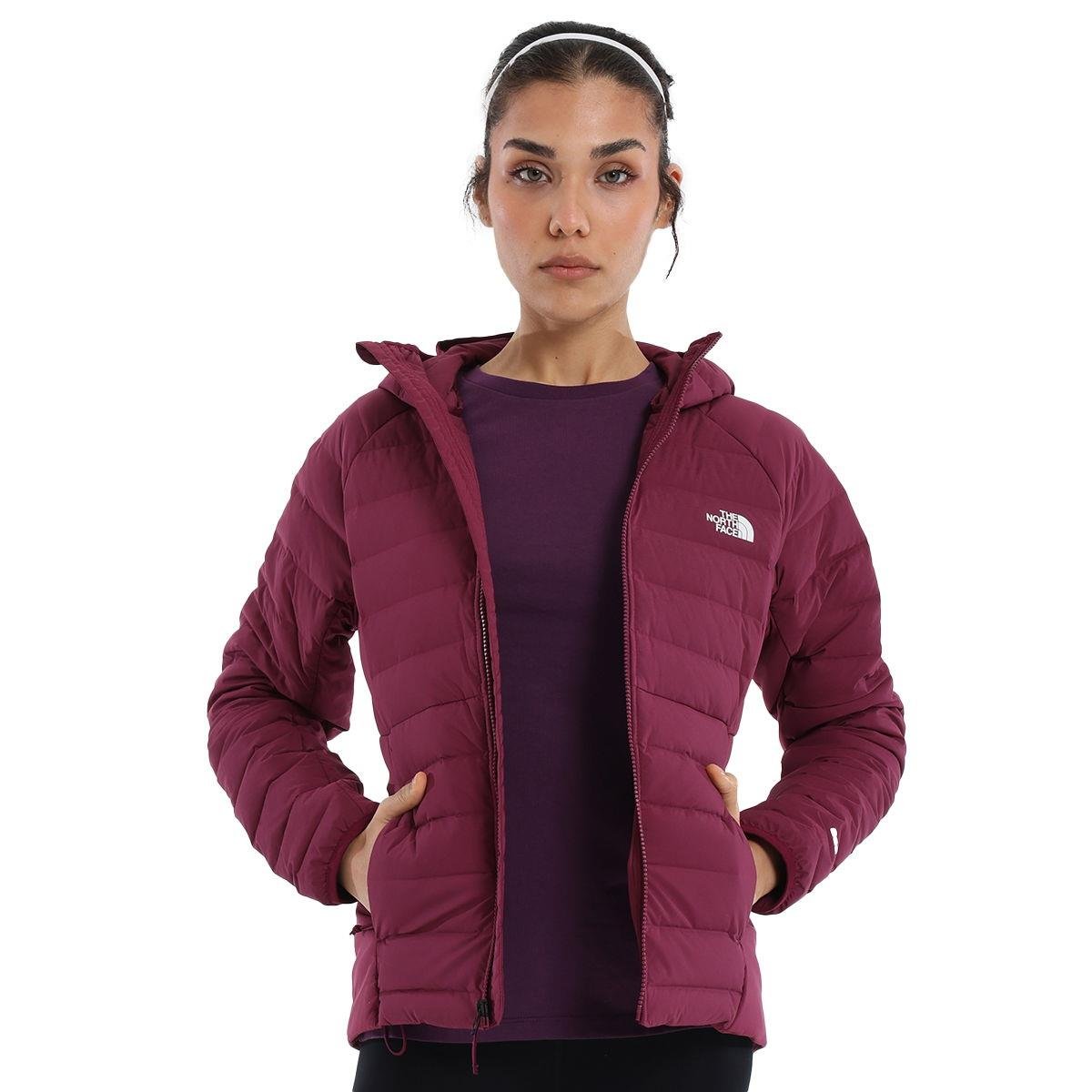 The North Face W Belleview Stretch Down Hoodie Kadın Mont