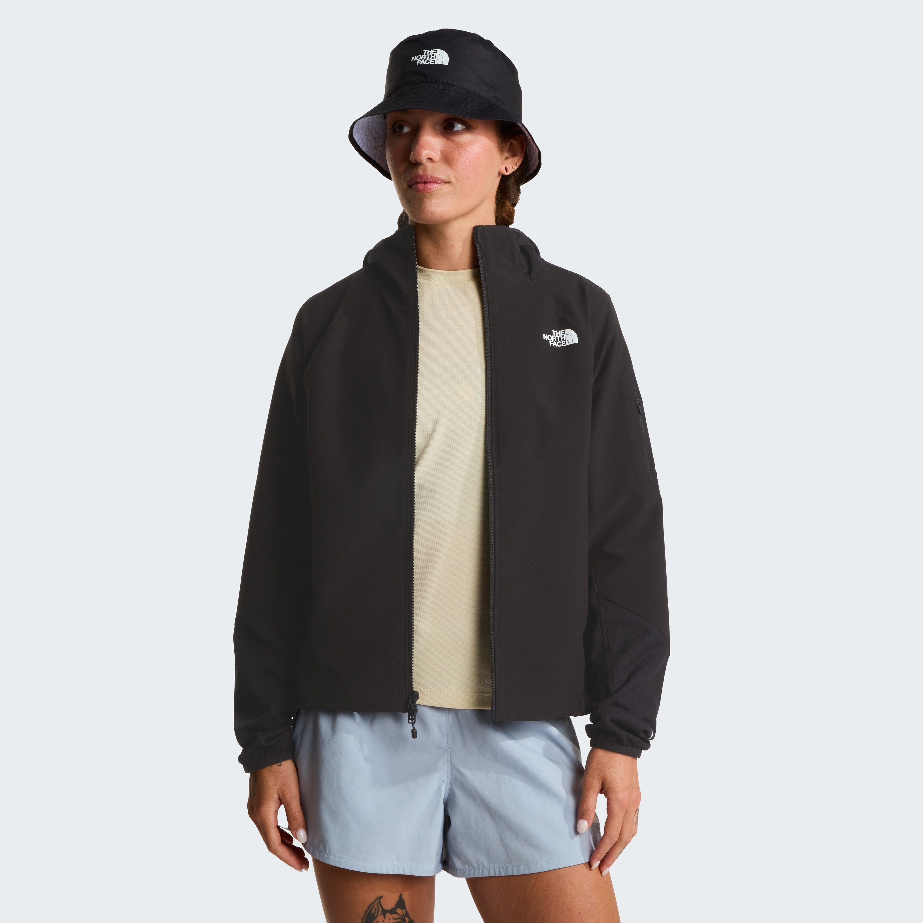 The North Face W Tek Approach Futurefleece Hooded Kadın Mont