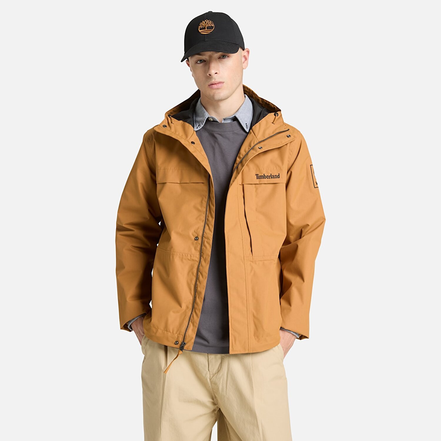 Timberland Benton Waterproof Shell Jacket Erkek Ceket