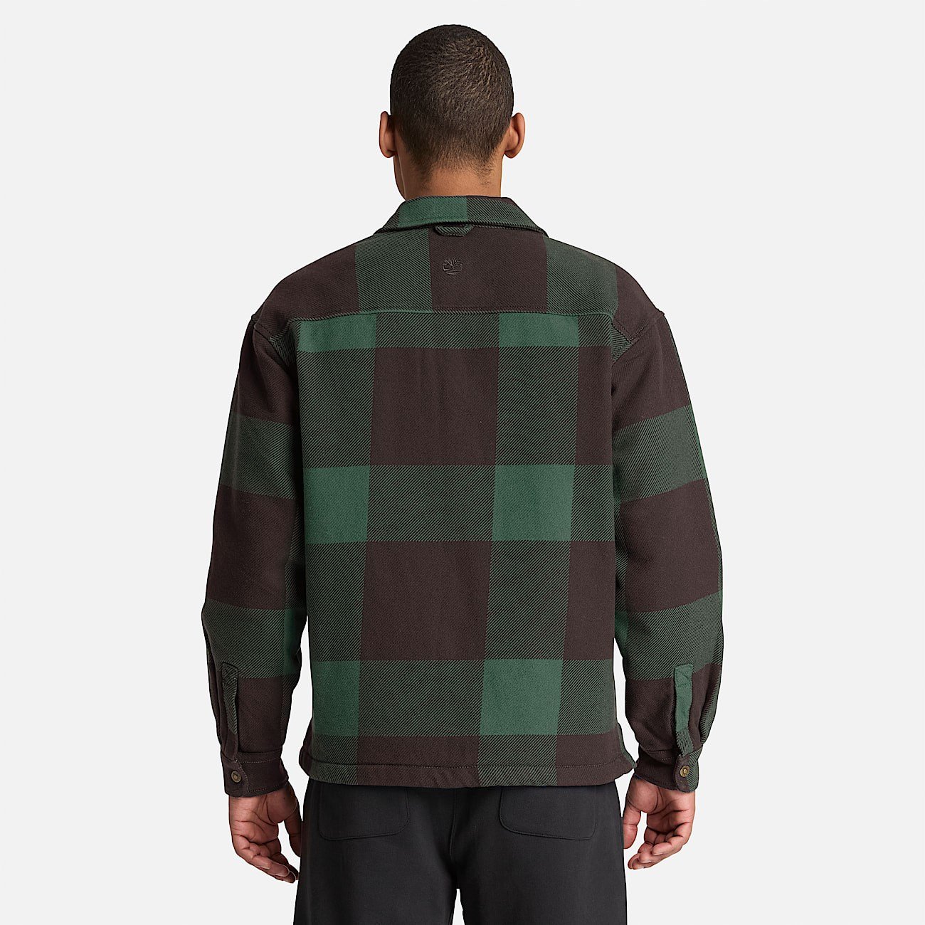 Timberland Fleece Lined Check Overshirt Erkek Gömlek