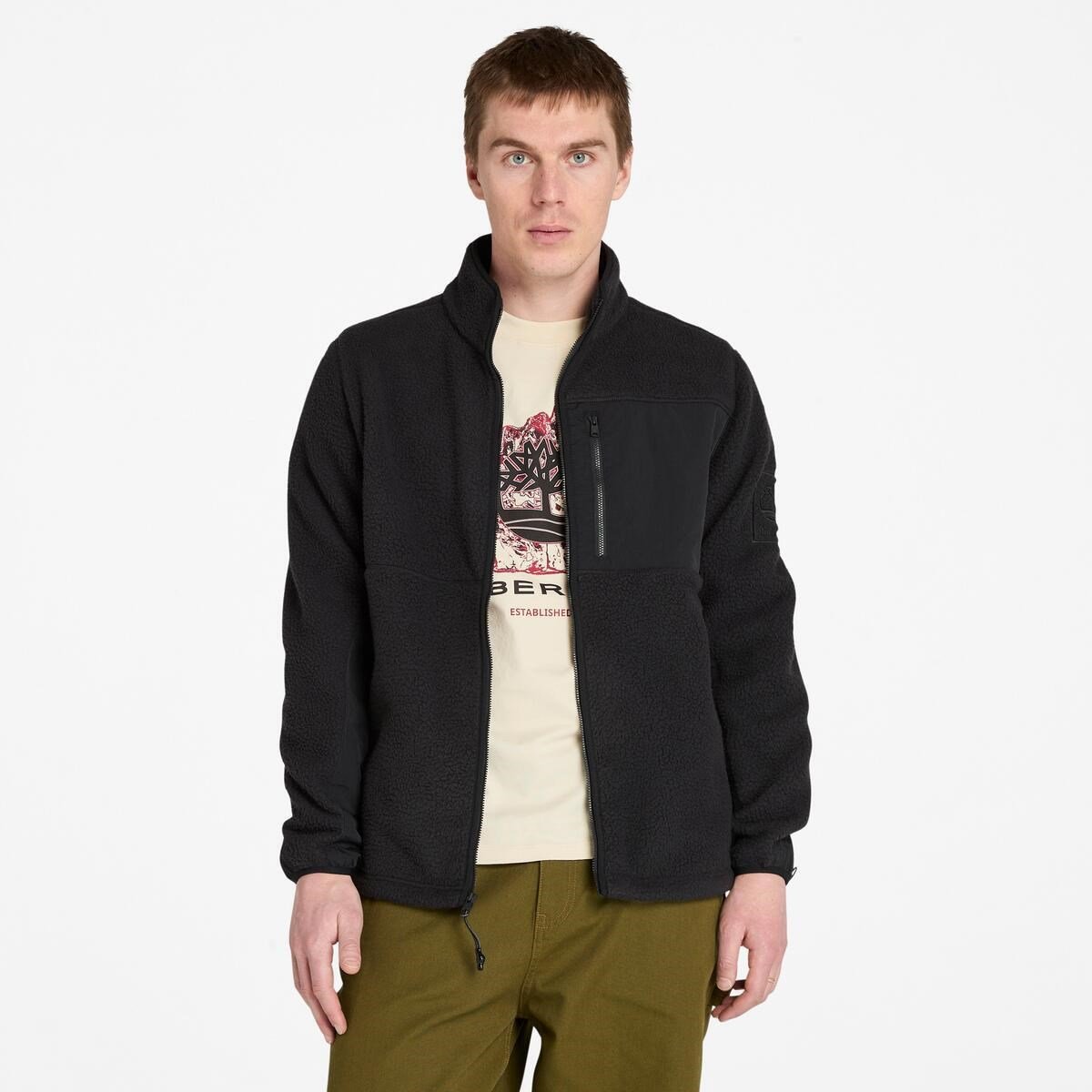 Timberland High Pile Fleece Jacket Erkek Ceket