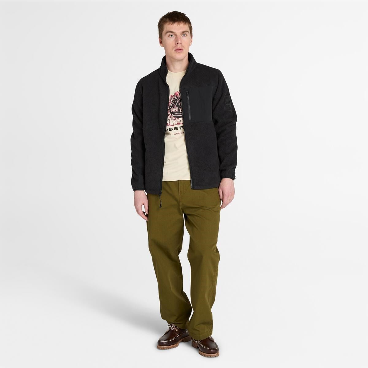 Timberland High Pile Fleece Jacket Erkek Ceket