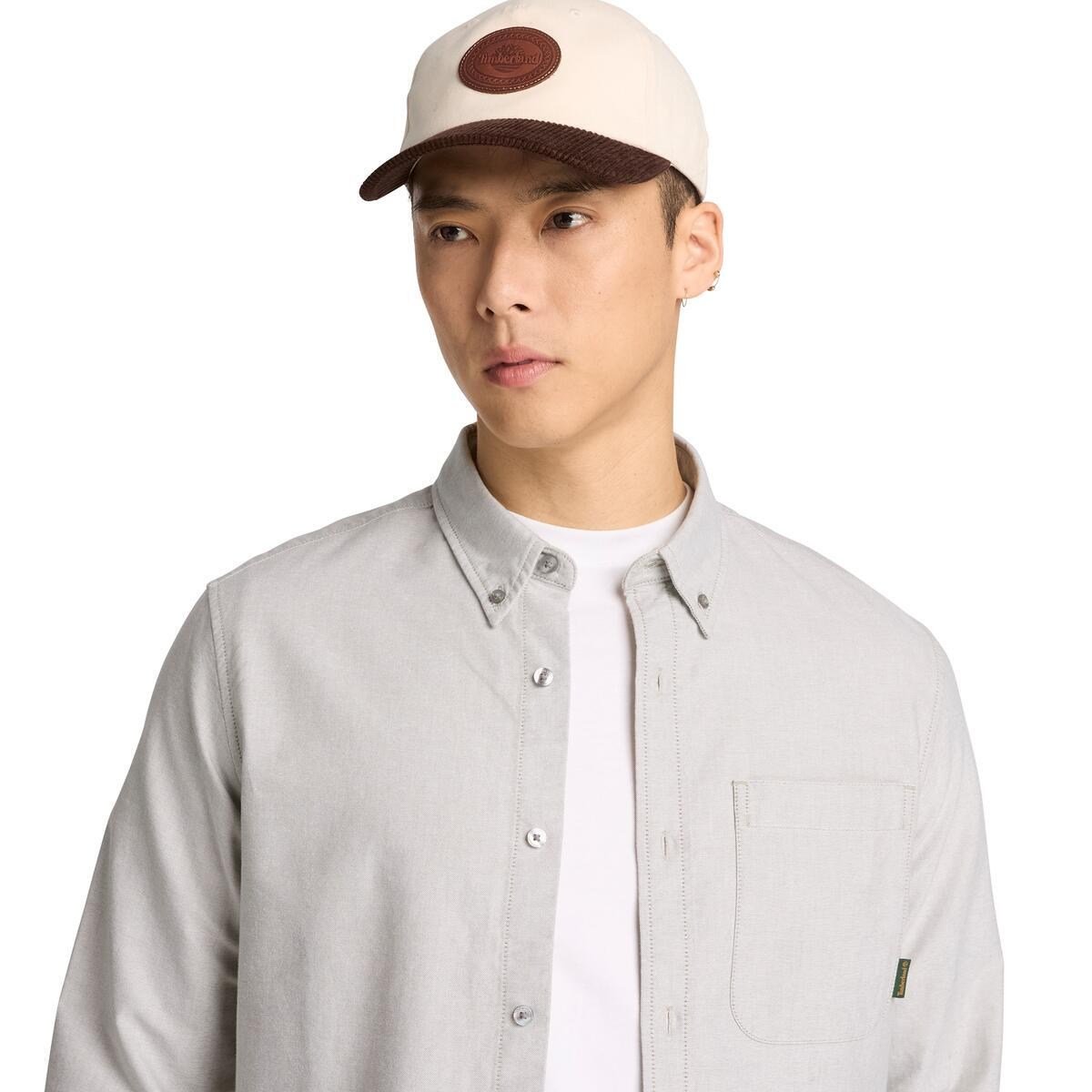 Timberland Lake Warner Solid Oxford Shirt Erkek Gömlek