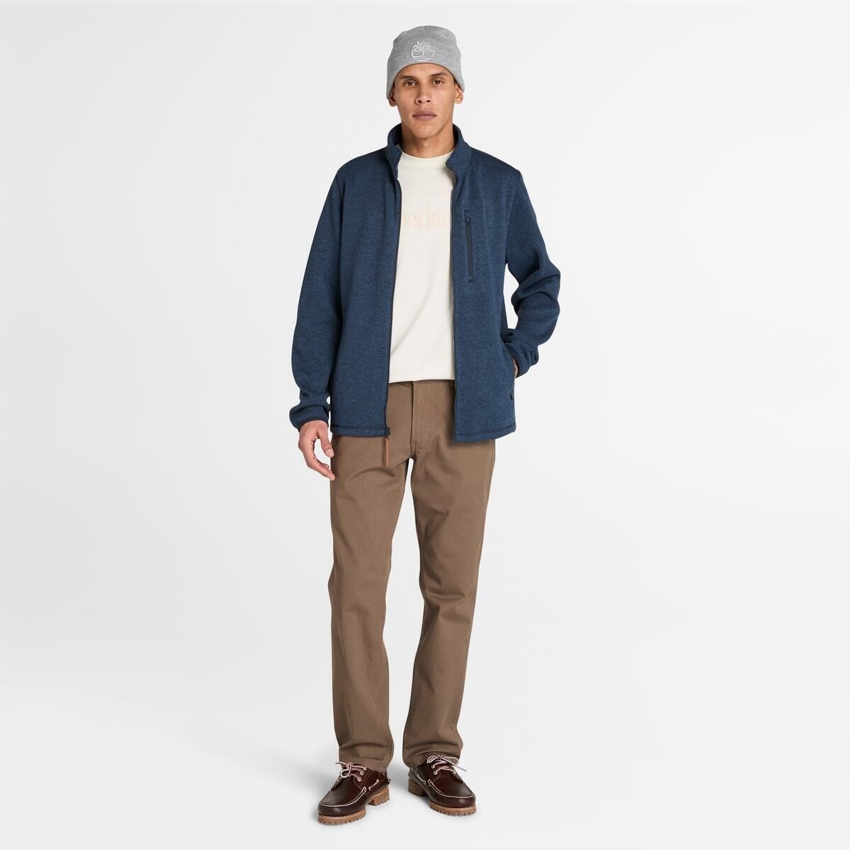 Timberland Melange Fleece Jacket Erkek Ceket