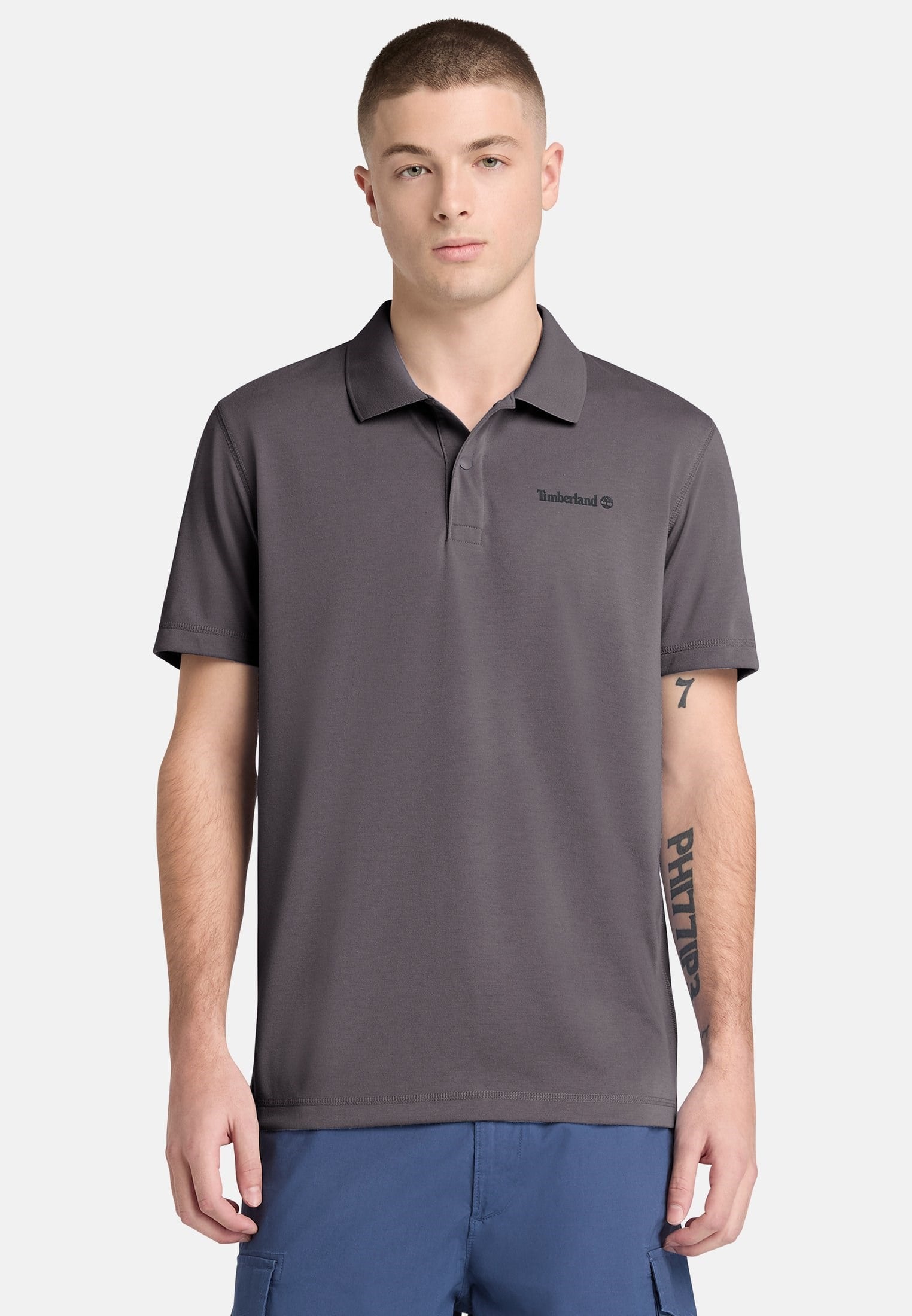 Timberland Quick-Dry Short Sleeve Polo Erkek T-Shirt