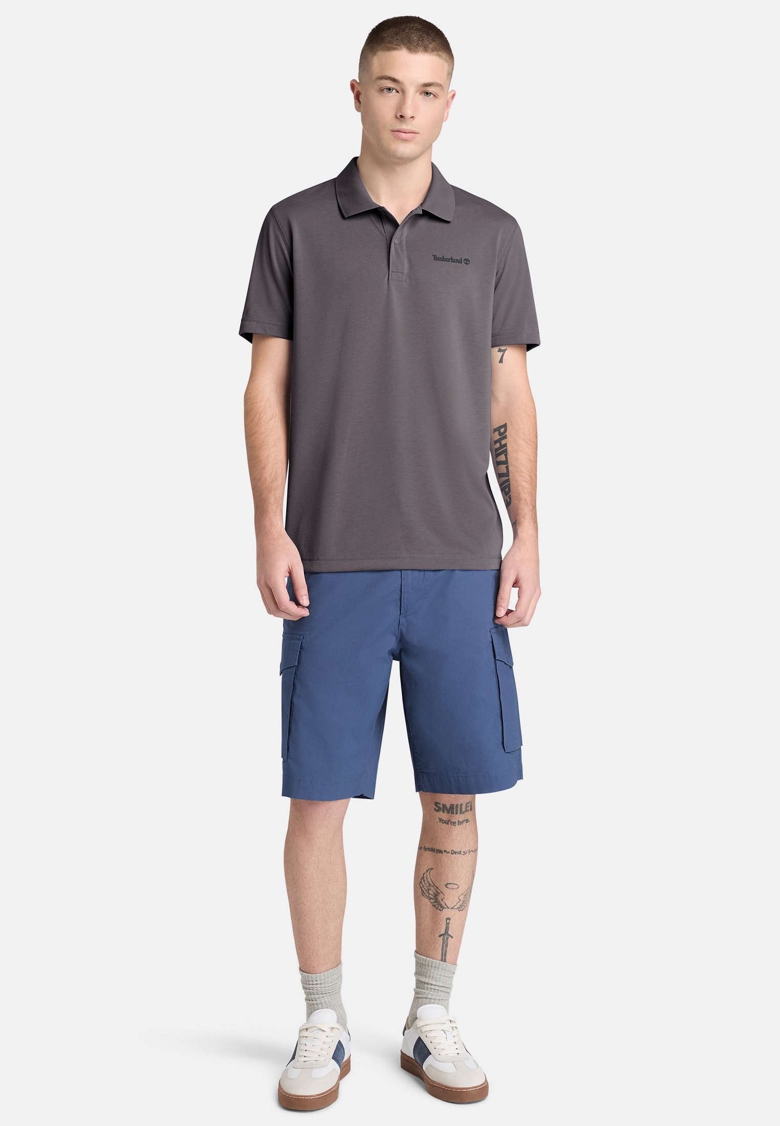 Timberland Quick-Dry Short Sleeve Polo Erkek T-Shirt
