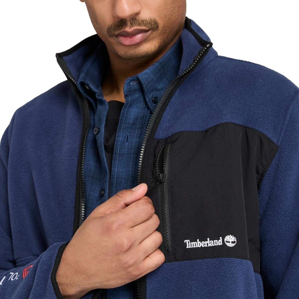 Timberland Sherburne Polartec 200 Mix Media Full Zi Erkek Ceket