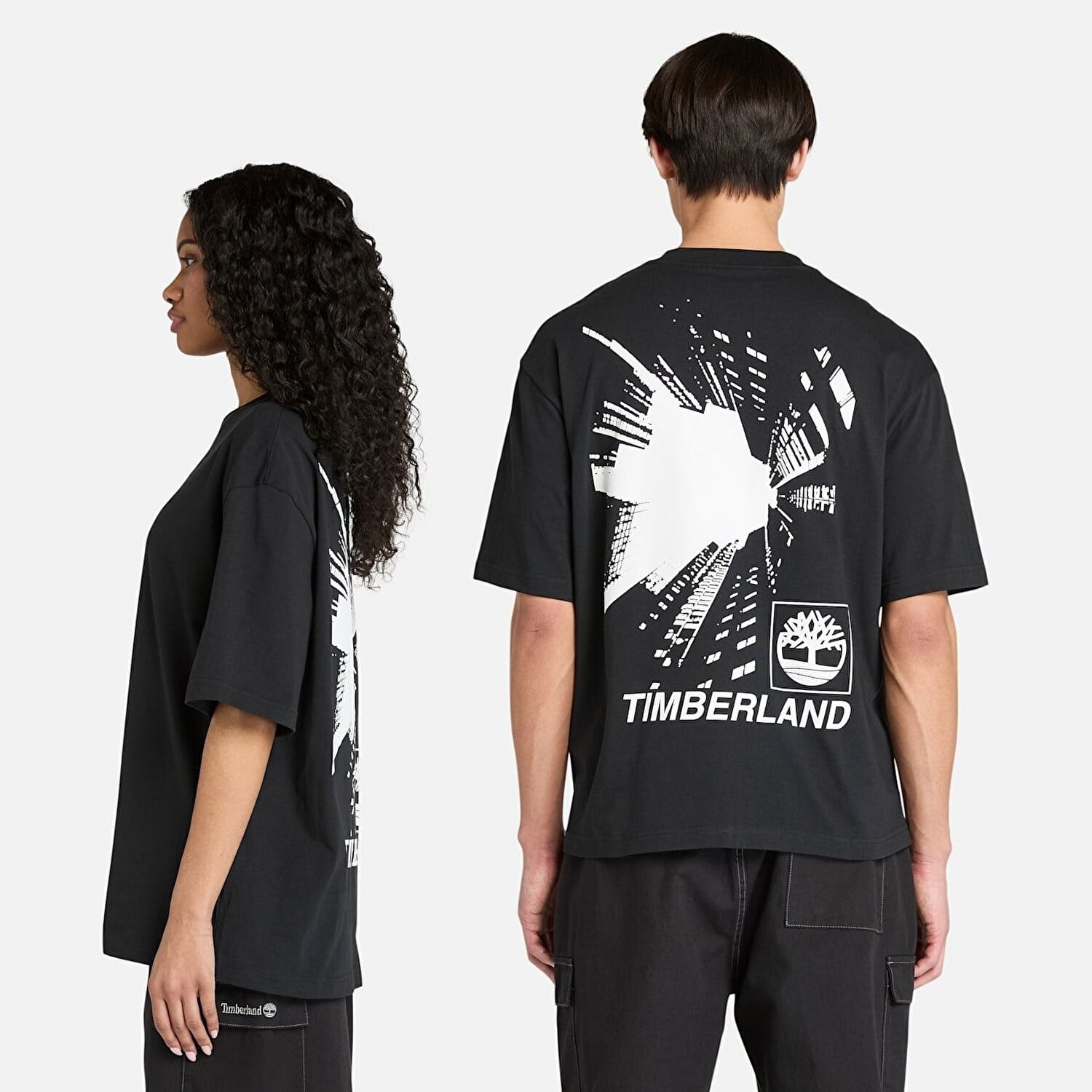 Timberland Short Sleeve Building Blocks Graphic Unisex T-Shirt