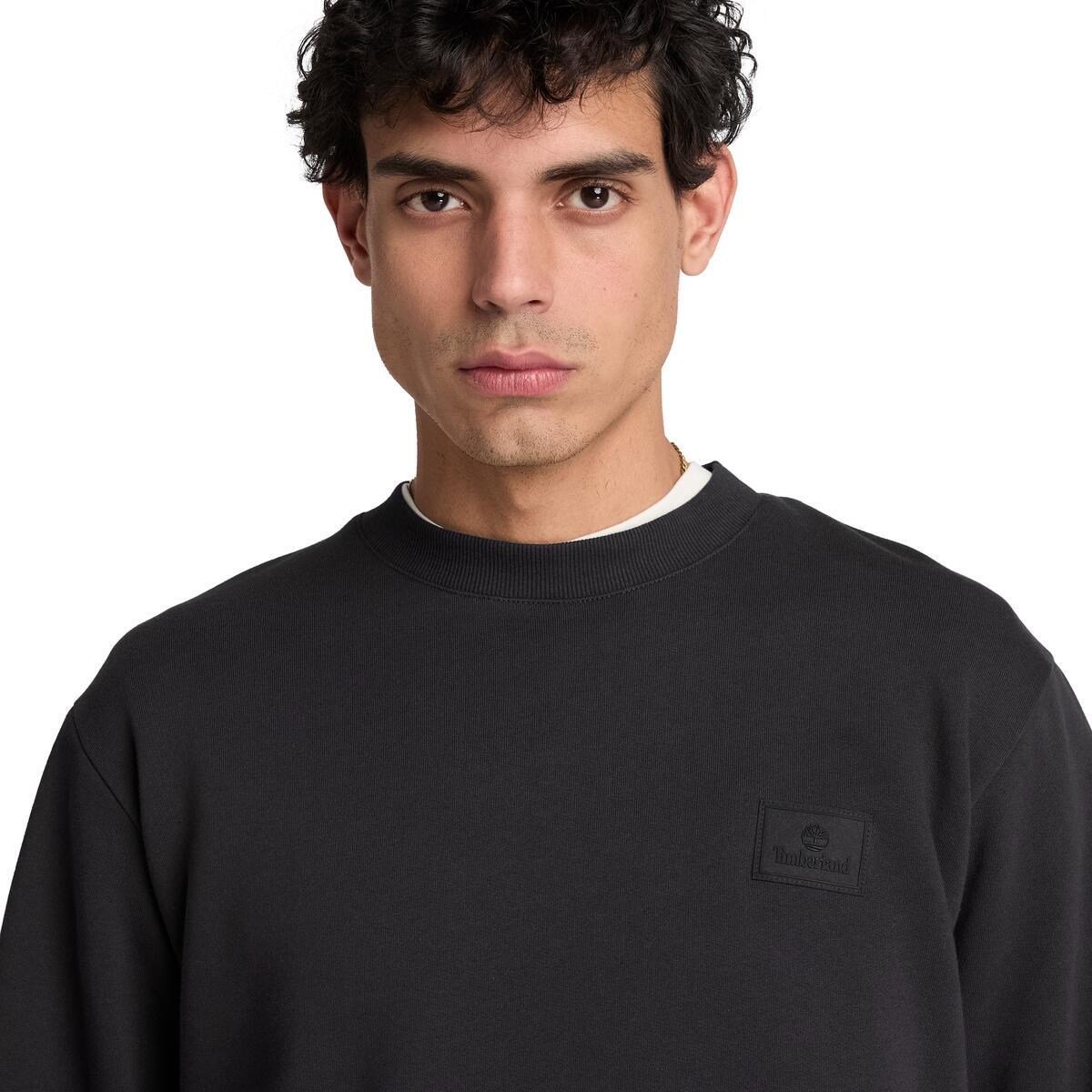 Timberland Silicon Badge Bb Crew Erkek Sweatshirt