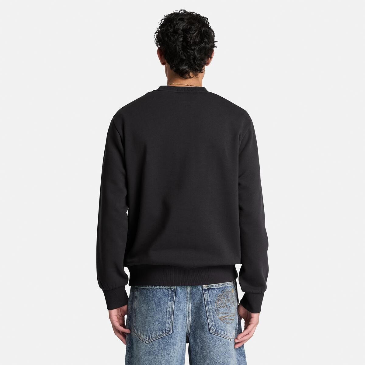 Timberland Silicon Badge Bb Crew Erkek Sweatshirt