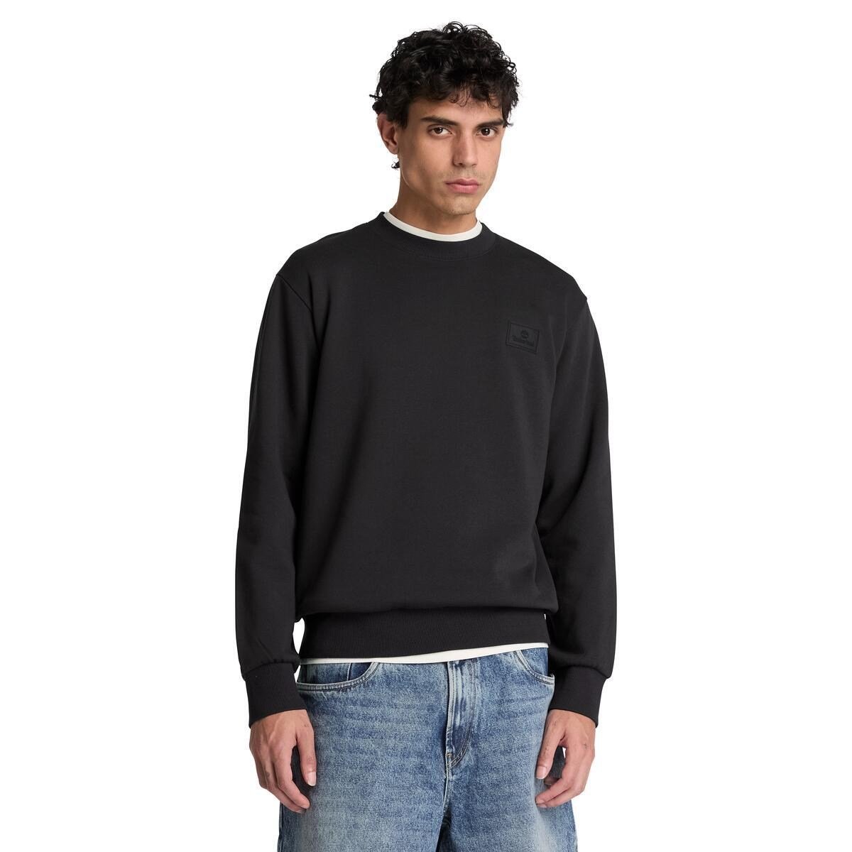 Timberland Silicon Badge Bb Crew Erkek Sweatshirt