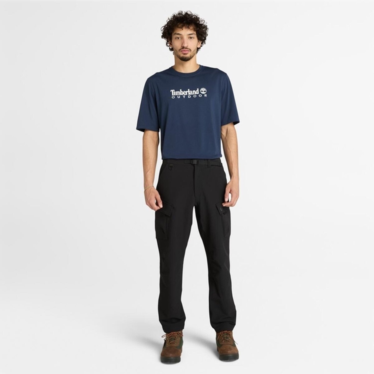 Timberland UV-Protection Logo Short Sleeve Erkek T-Shirt