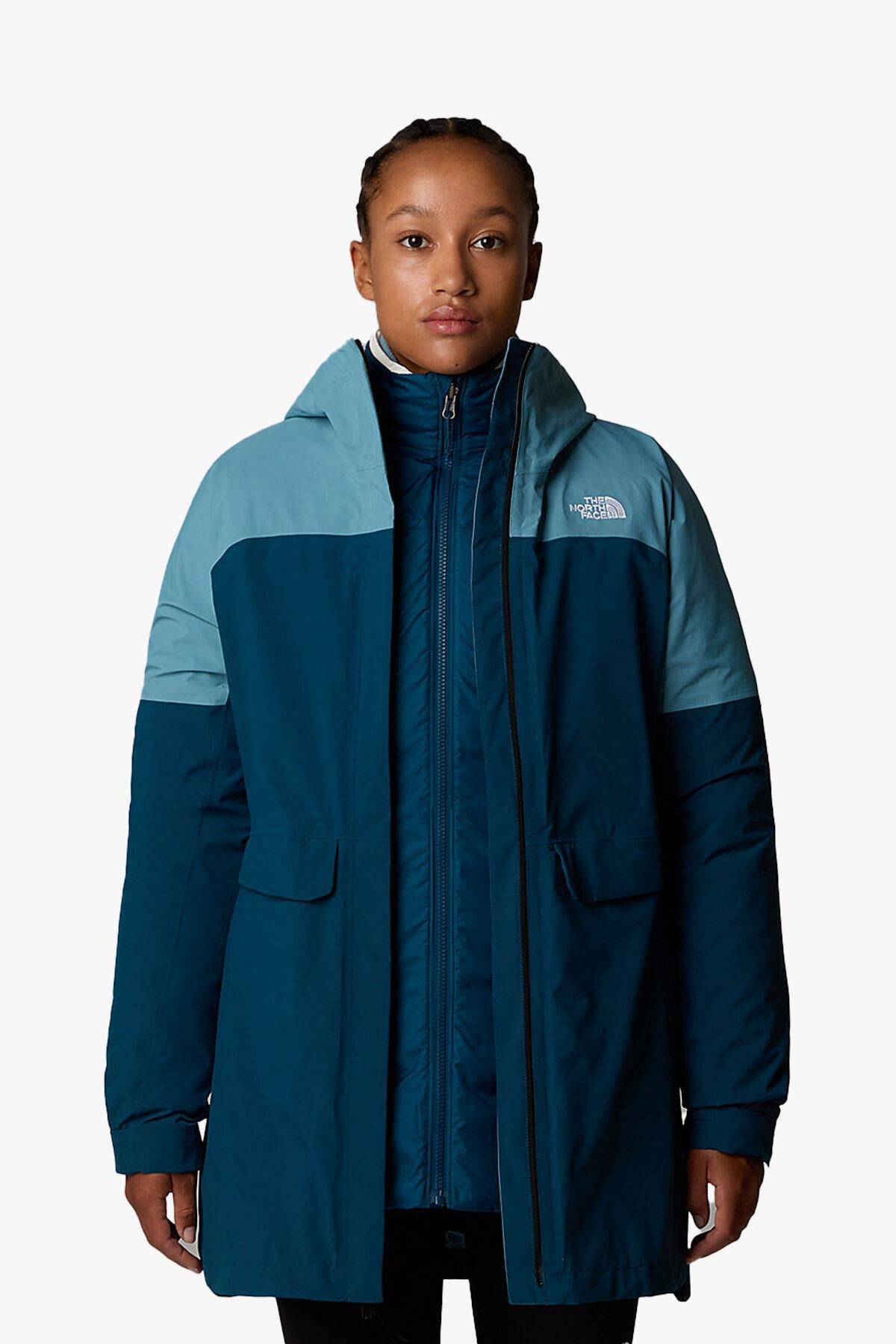 Tne North Face W Dryvent Mono Triclimate Parka Kadın Mont