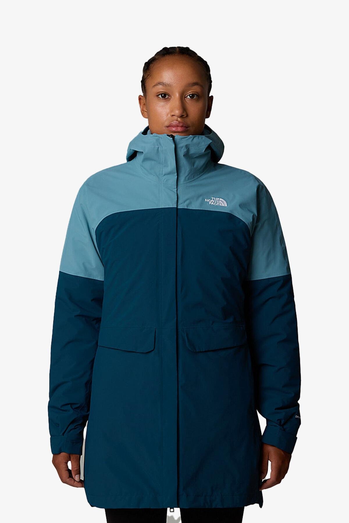 Tne North Face W Dryvent Mono Triclimate Parka Kadın Mont