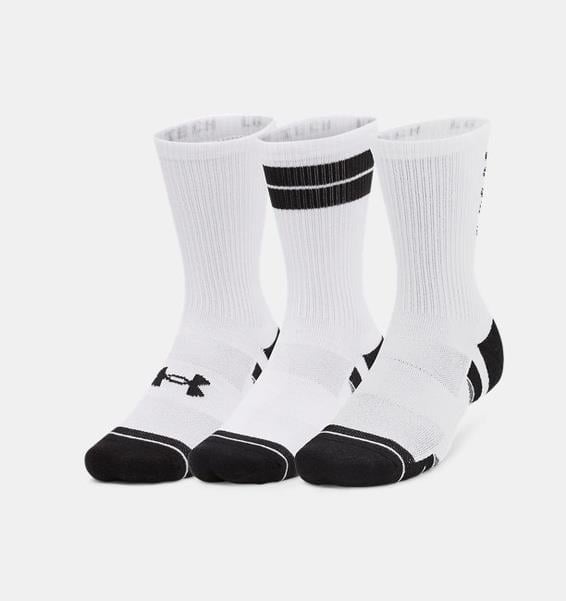 Under Armour Performance Tech Nov 3pk Crew Mid Çorap