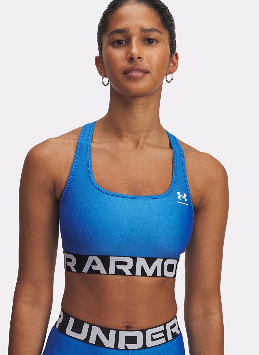 Under Armour UA HG Authentics Mid Branded Kadın Spor Sütyeni