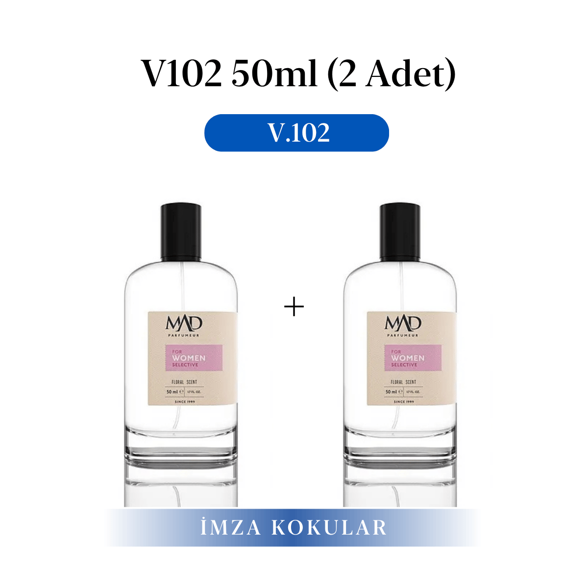 Mad Parfüm 2 Adet 50 ml V102 Selective Parfüm SetiMad ParfümSelective