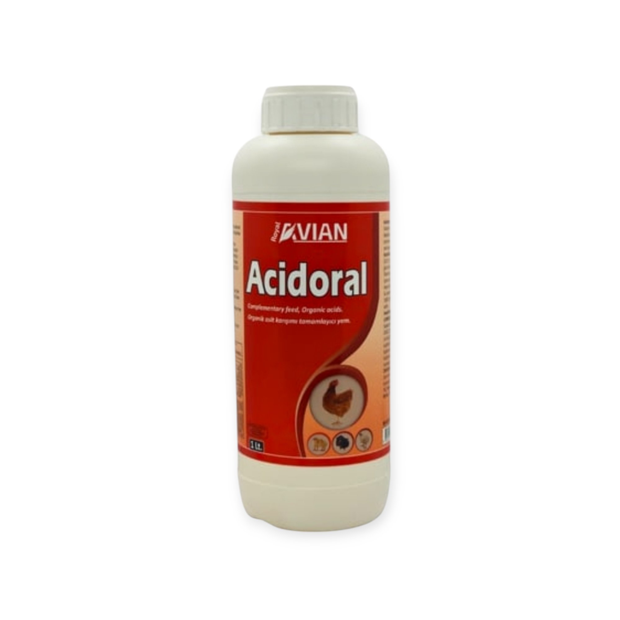 1 Litre Acidoral Kanatlı İshal Destek Ürünü - Güvercin - Tavuk - Hindi 