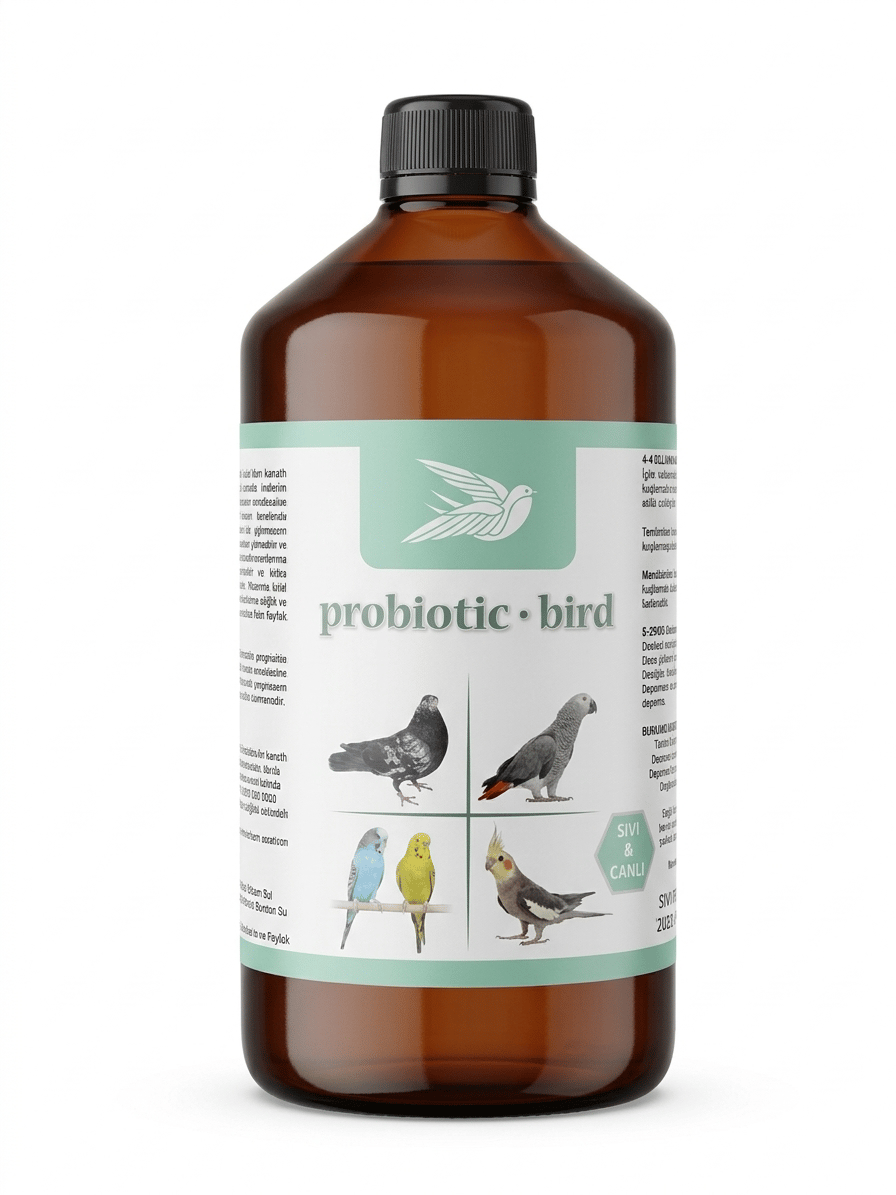1 Lt ProbiactiBird Kanatlılar Ve Kafes Kuşları Için Probiyotik