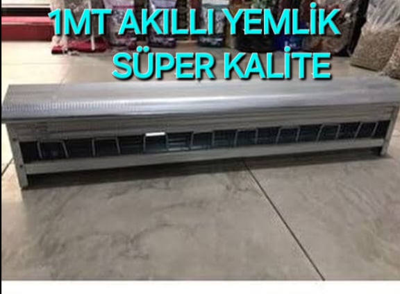 1 Mt 10KG YEM KAPASİTELİ AKILLI YEMLİK -TAVUK -GÜVERCİN-BILDIRCIN