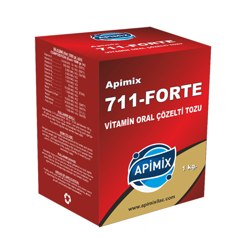 Apimix 711 - 1 Kg-Yüksek Performanslı Gelişim ve Verim Artırıcı