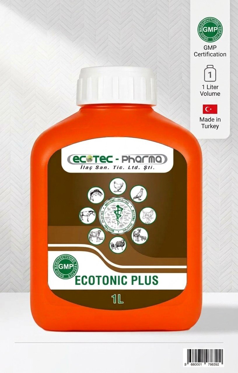 Ecotech Ecotonic Plus Kanatlı Vitamini 1lt