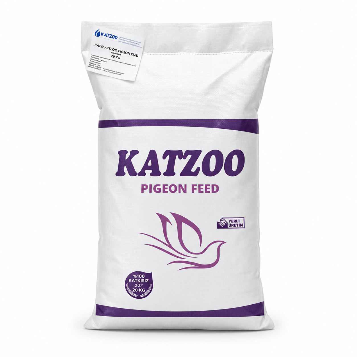 Katzoo Bezelyesiz Güvercin Yemi 20 kg | Güvercin Yemi