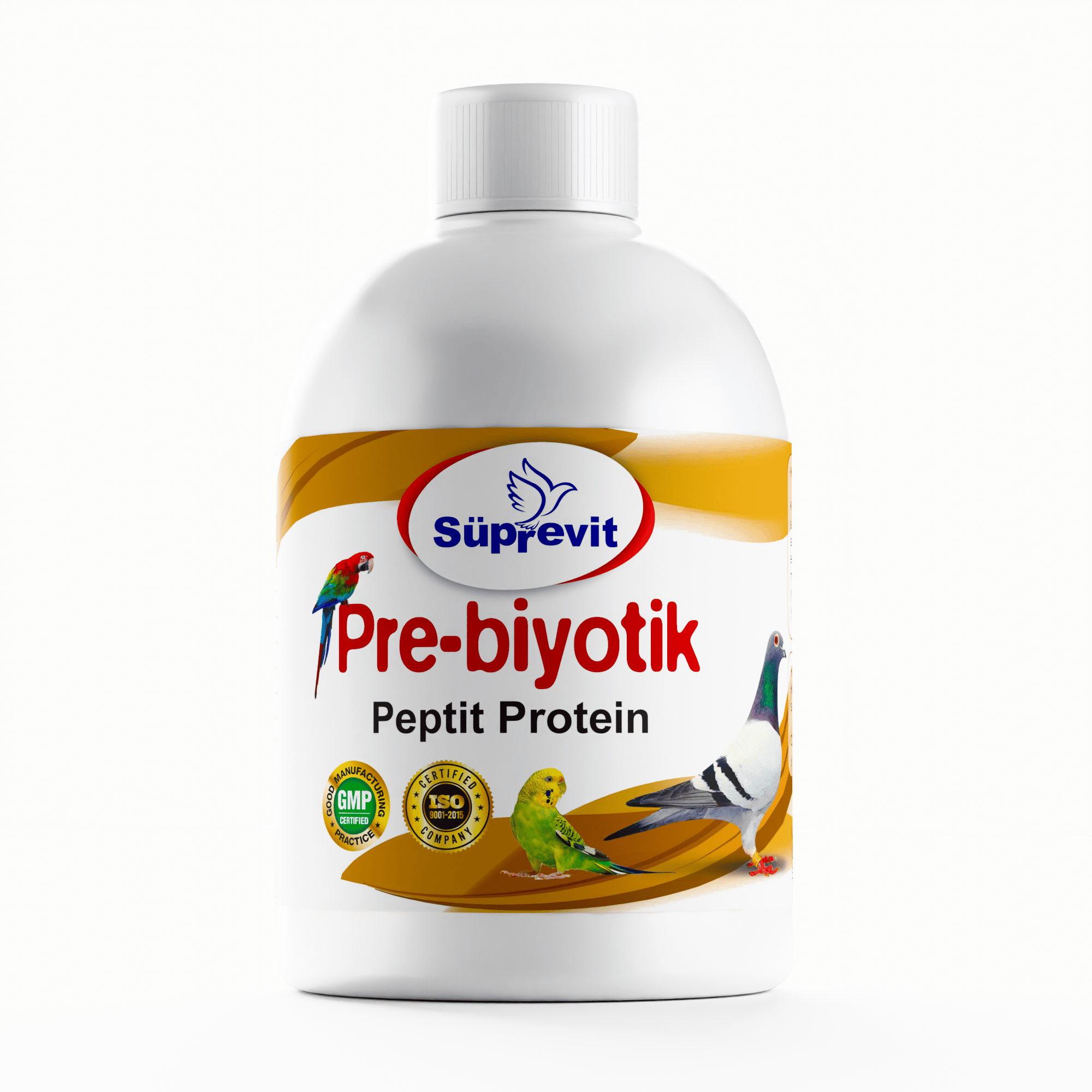 Süprevit Prebiyotik – Peptit Protein 500 Ml | Kanatlı Hayvanlar İçin Bağışıklık ve Sindirim Desteği