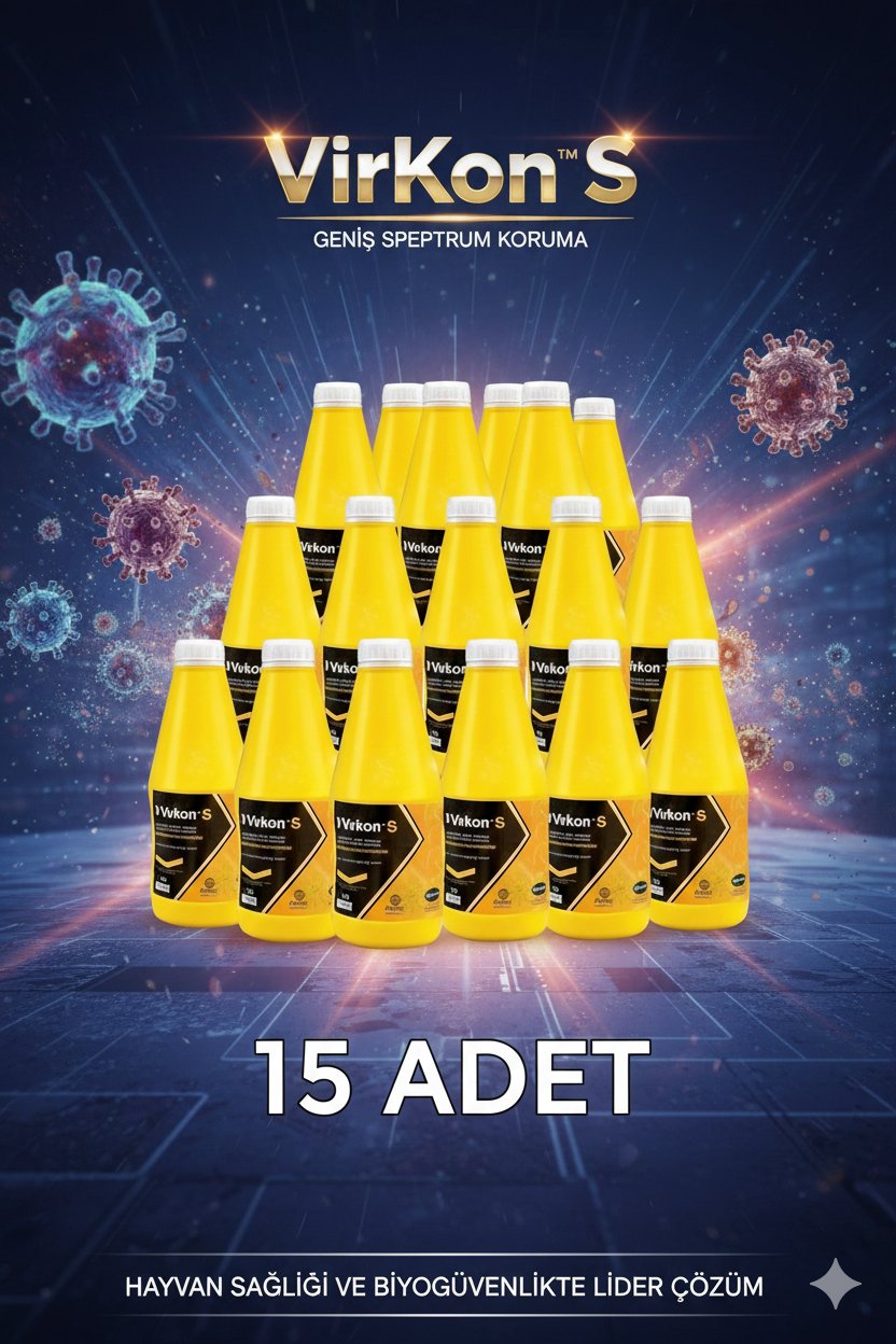 Virkon S Dezenfektan 15 Adet - En Uygun Fiyat ve Orijinal Ürün
