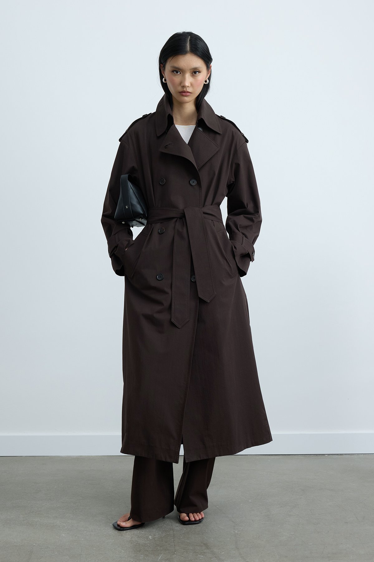 Acı Kahve Rowan Trençkot