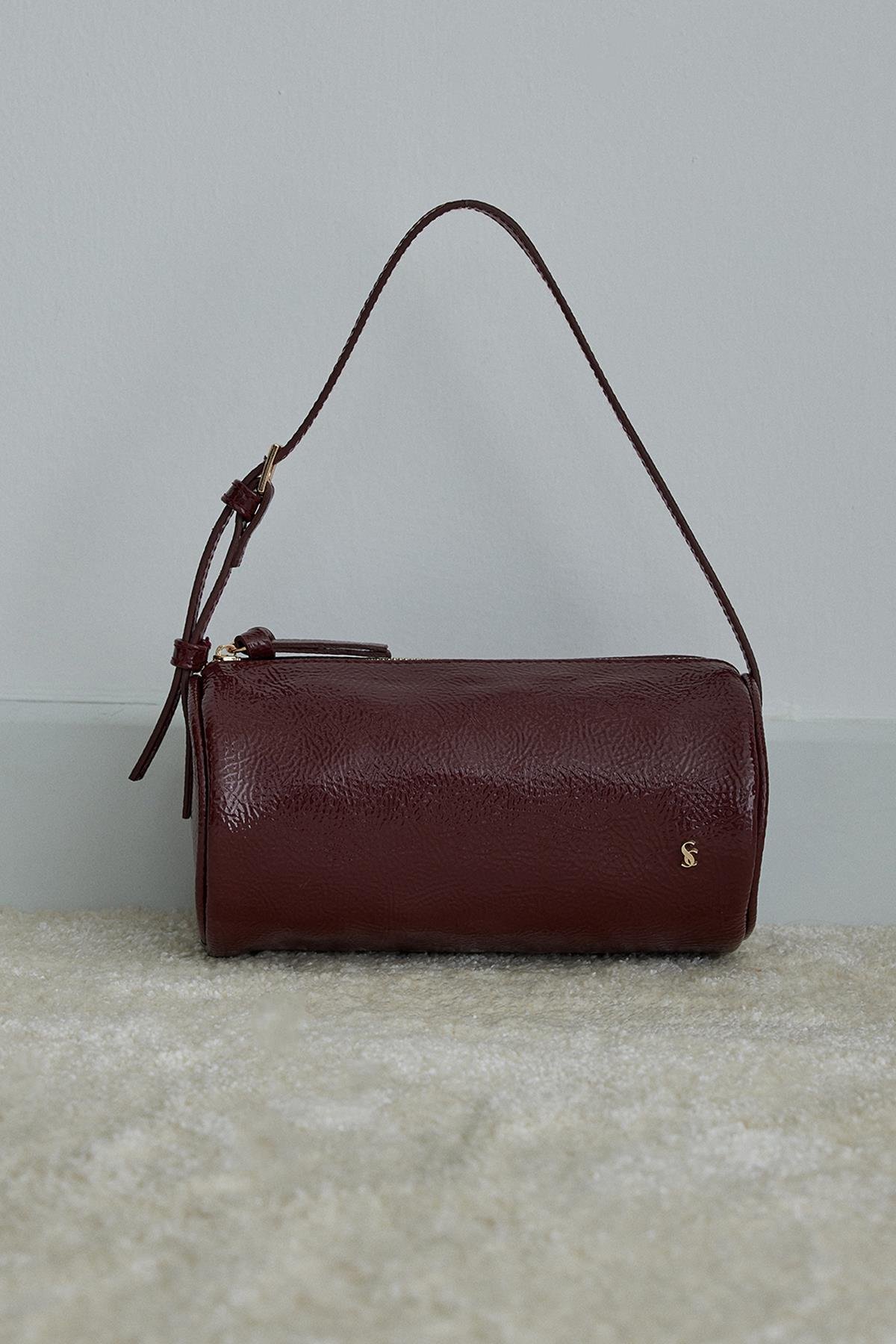 Bordo Lal Baget Çanta