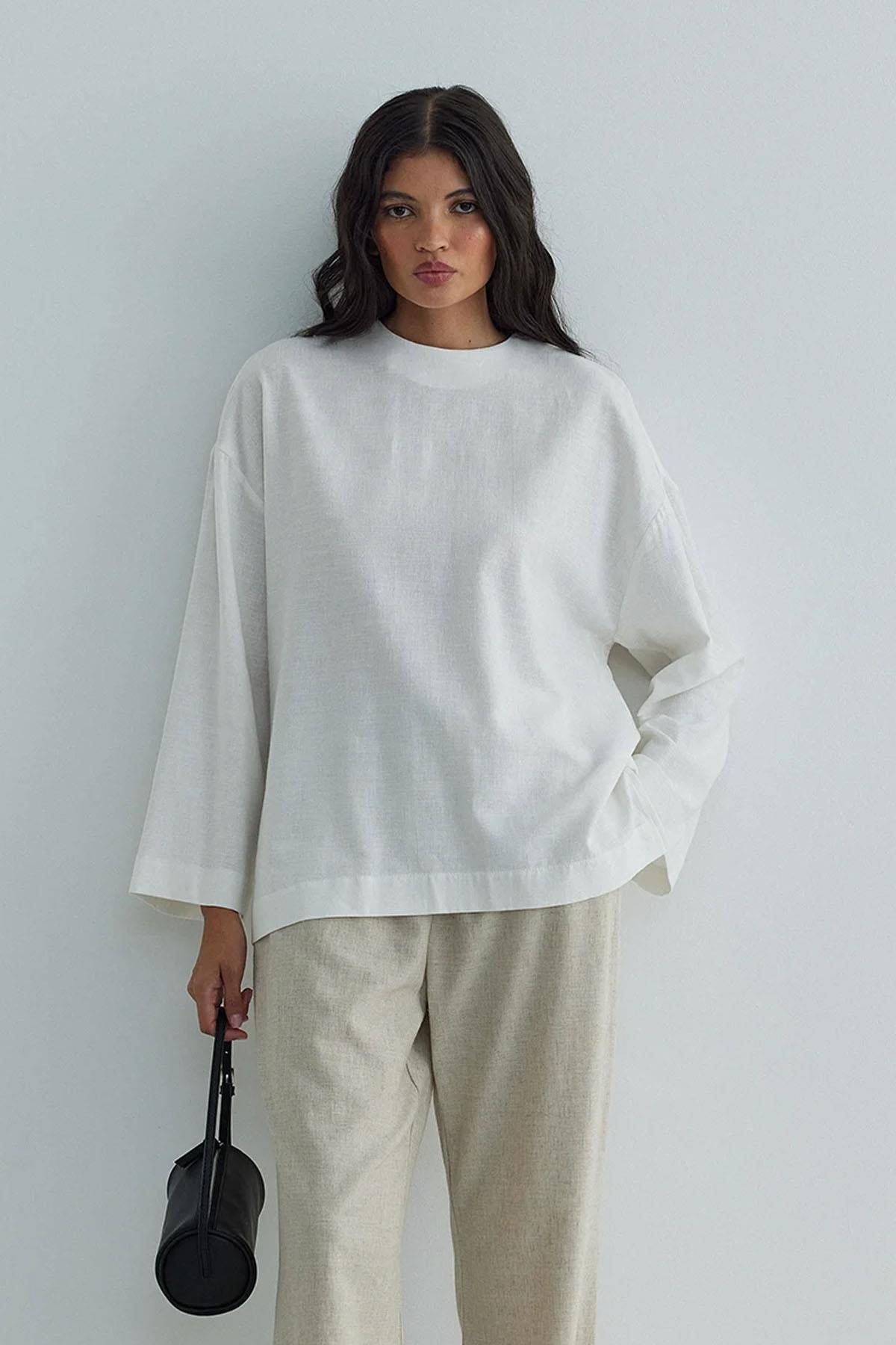 Kavala Linen Blouse