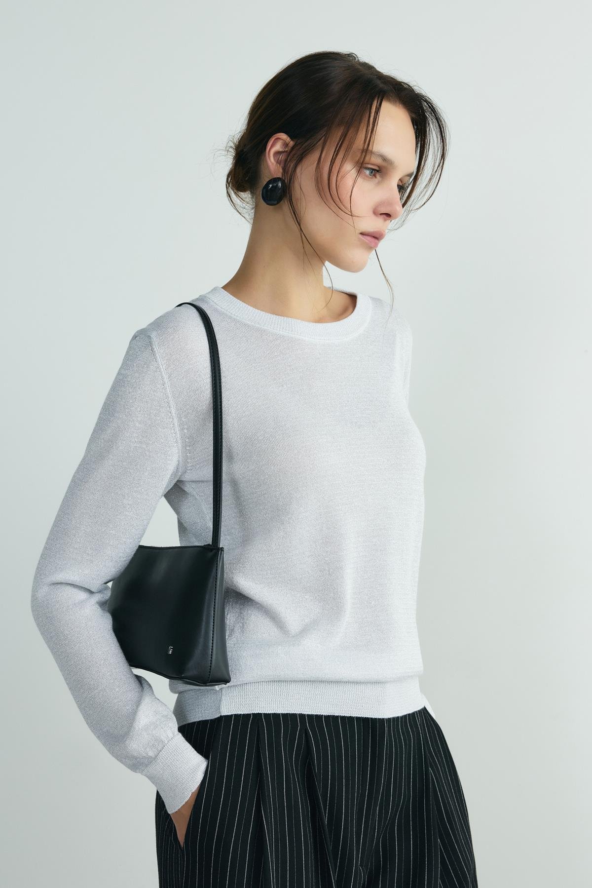  Lidia Shimmery Knit Swaeter