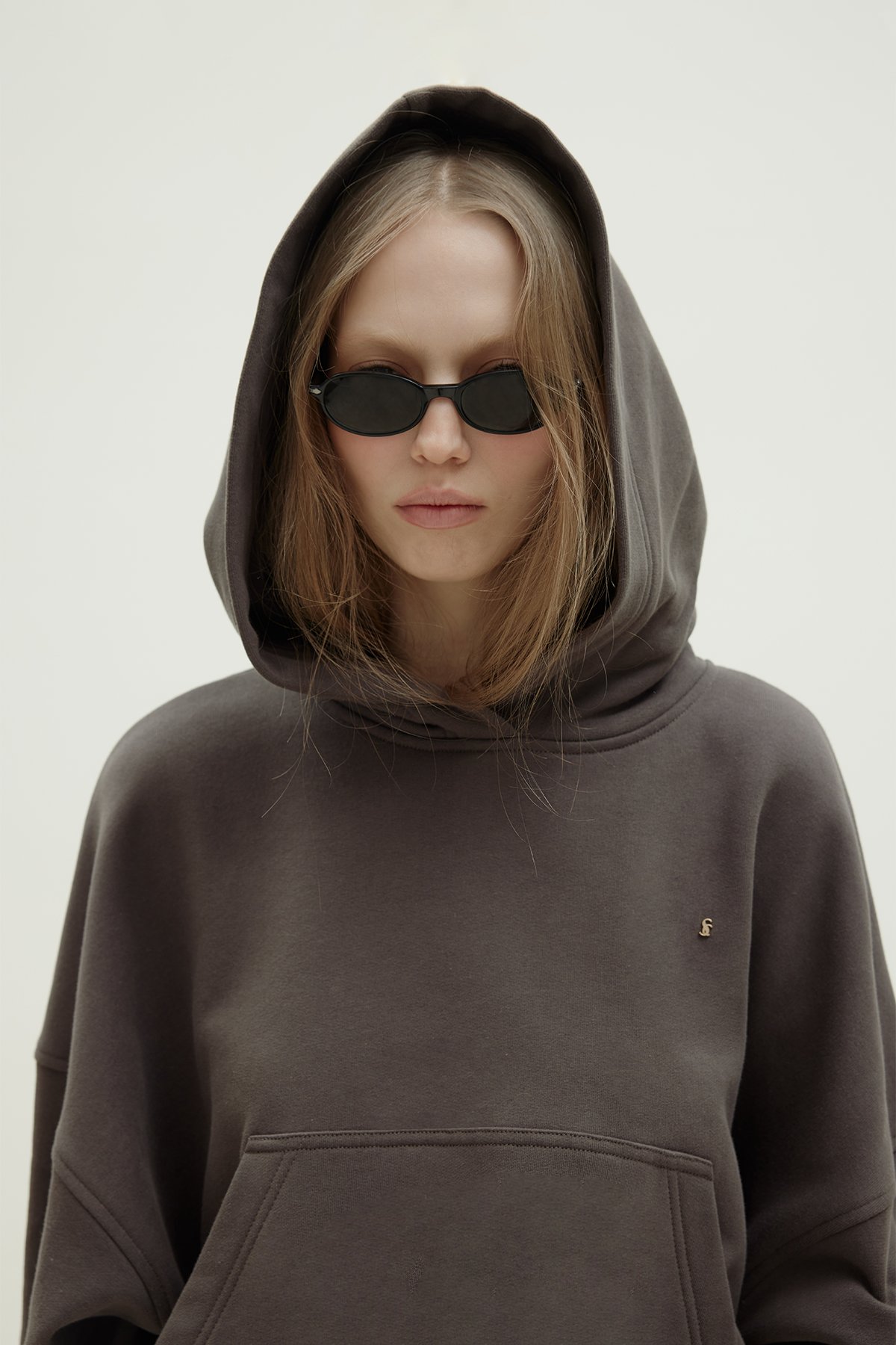 Kahverengi Hardy Kapüşonlu Sweatshirt