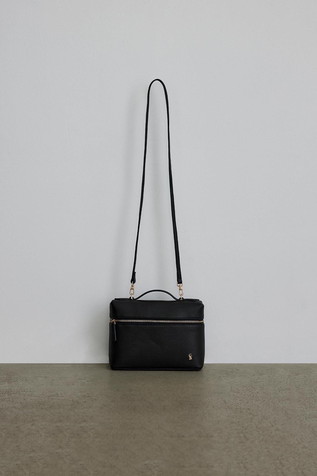 Siyah Sallie Deri Bag