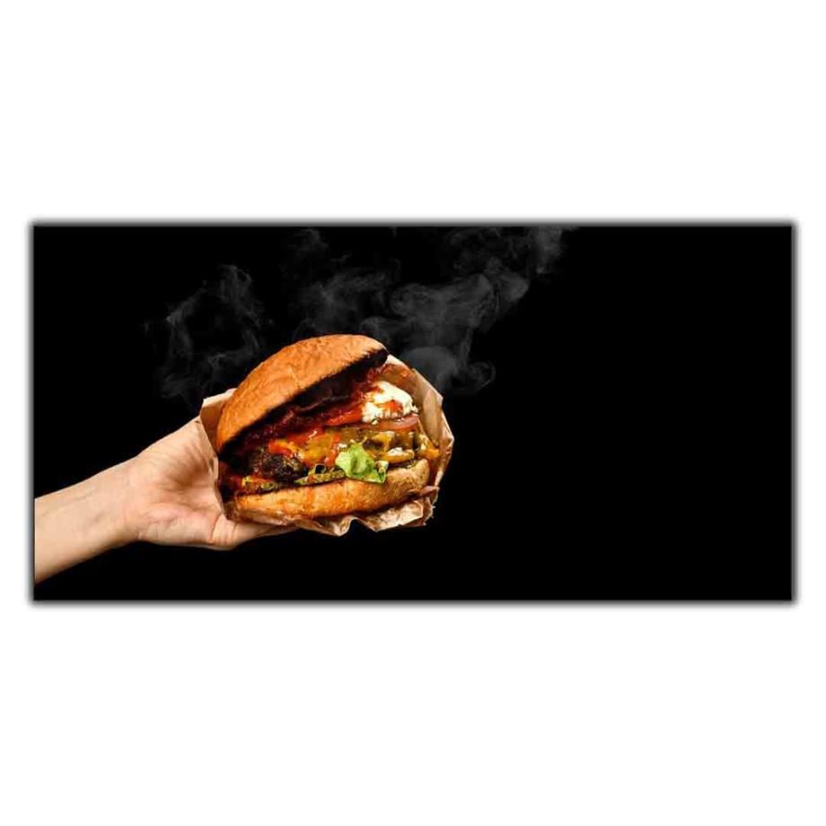 DUMANI ÜSTÜNDE HAMBURGER KANVAS TABLO ürününe, KANVAS TABLOLAR kategorisinden hemen satın alabilirsiniz.