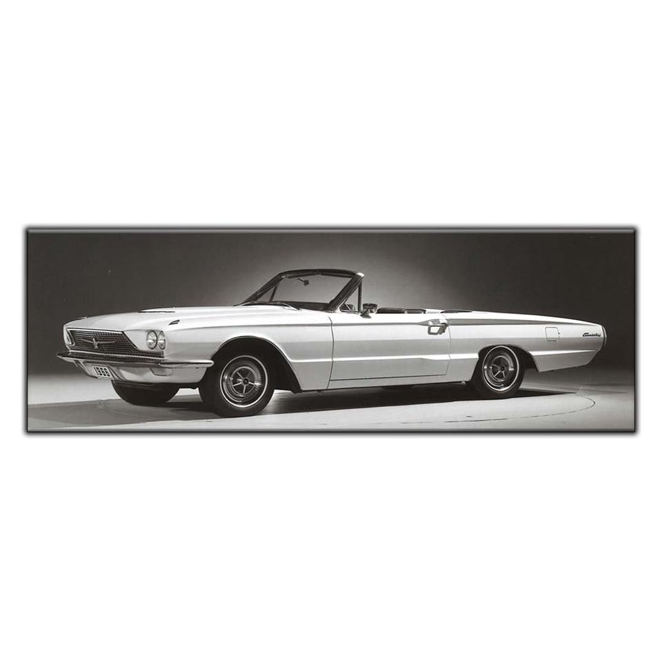 FORD THUNDERBIRD KLASİK ARABA  YATAY KANVAS TABLO ürününe, KANVAS TABLOLAR kategorisinden hemen satın alabilirsiniz.