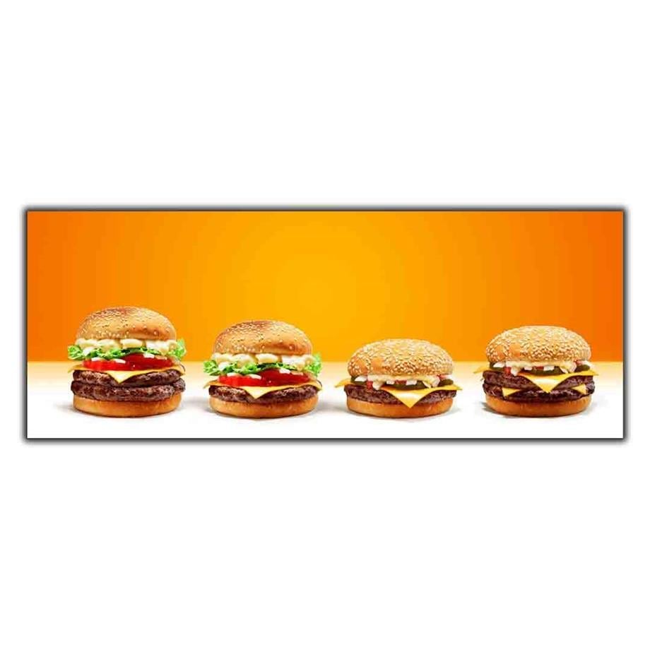 HAMBURGER MENÜLERİ KANVAS TABLO ürününe, KANVAS TABLOLAR kategorisinden hemen satın alabilirsiniz.