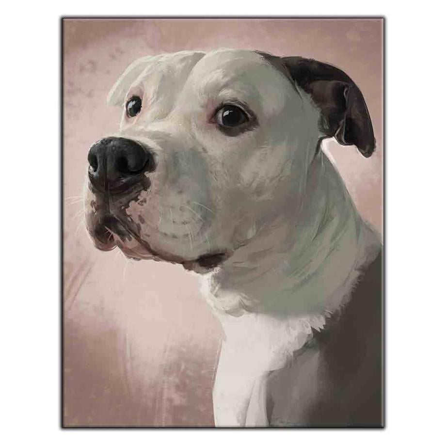KARA GÖZLÜ PİTBULL KÖPEK KANVAS TABLO ürününe, KANVAS TABLOLAR kategorisinden hemen satın alabilirsiniz.