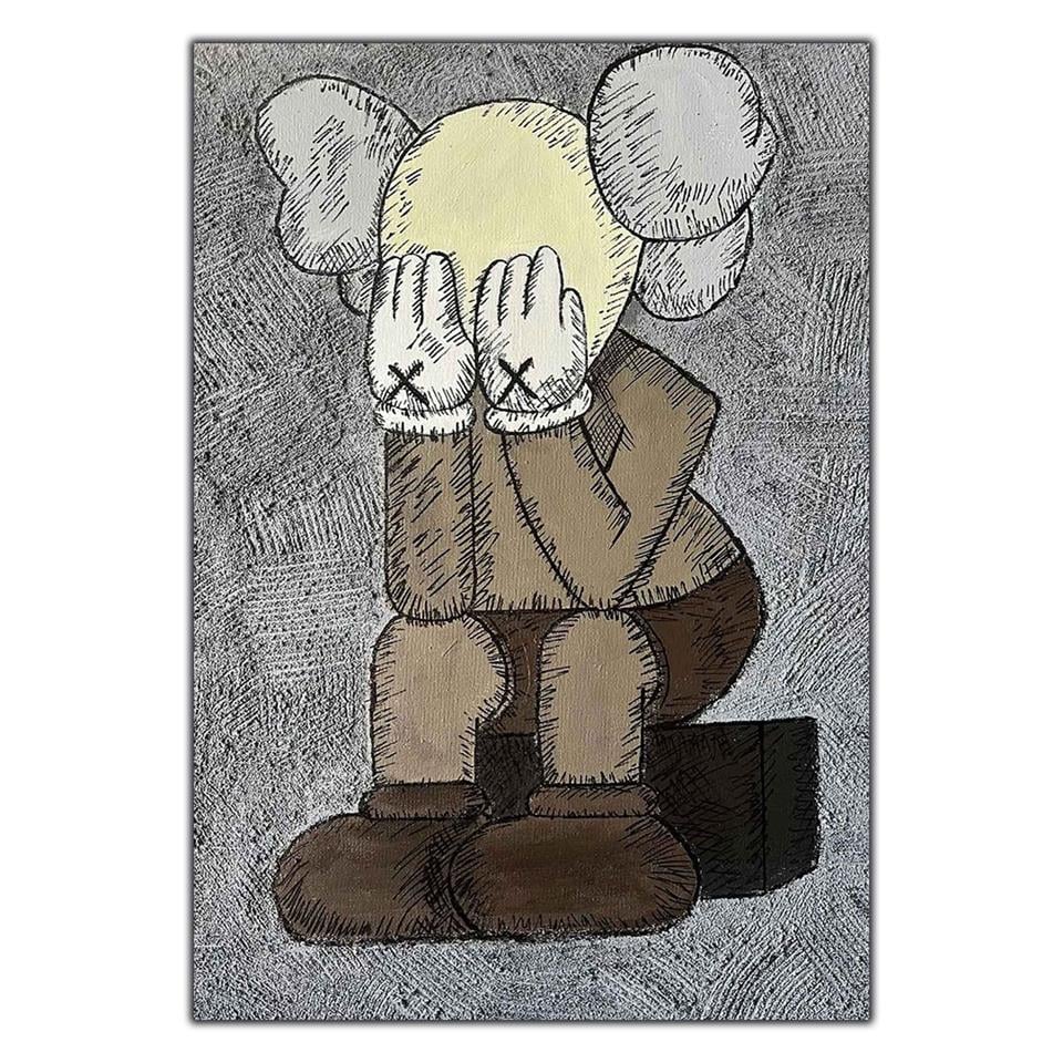 KAWS ESERLERİ 3 KANVAS  TABLO ürününe, KANVAS TABLOLAR kategorisinden hemen satın alabilirsiniz.