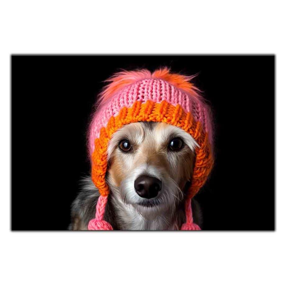 PEMBE ŞAPKALI KÖPEK KANVAS TABLO ürününe, KANVAS TABLOLAR kategorisinden hemen satın alabilirsiniz.