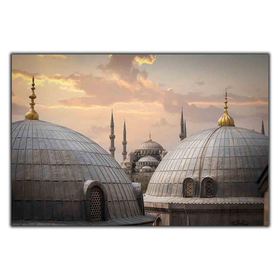 SULTANAHMET CAMİİ KUBBE VE MİNARELERİ DİNİ KANVAS TABLO ürününe, KANVAS TABLOLAR kategorisinden hemen satın alabilirsiniz.