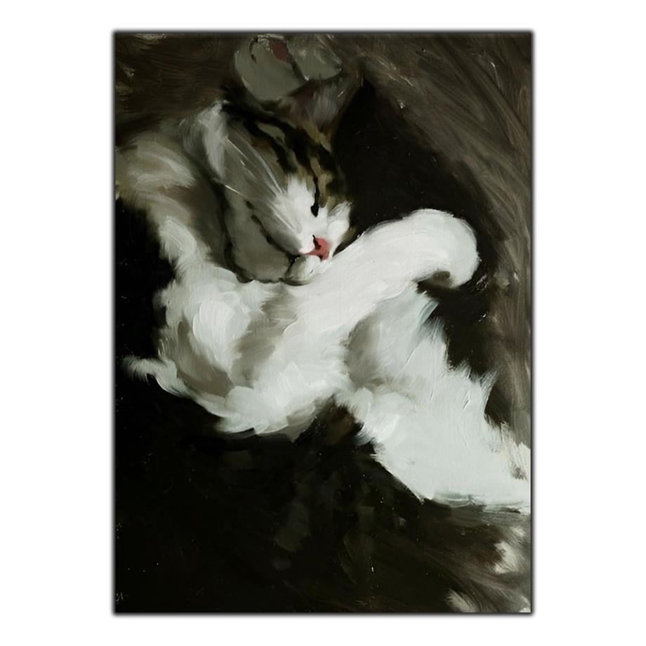 UYUYAN TEKİR KEDİ KANVAS TABLO ürününe, KANVAS TABLOLAR kategorisinden hemen satın alabilirsiniz.