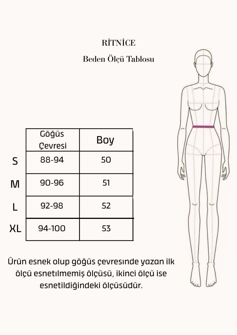 Kadın 3'lü Premium Doku Pamuklu Fitilli Atlet Beyaz, Siyah, Krem