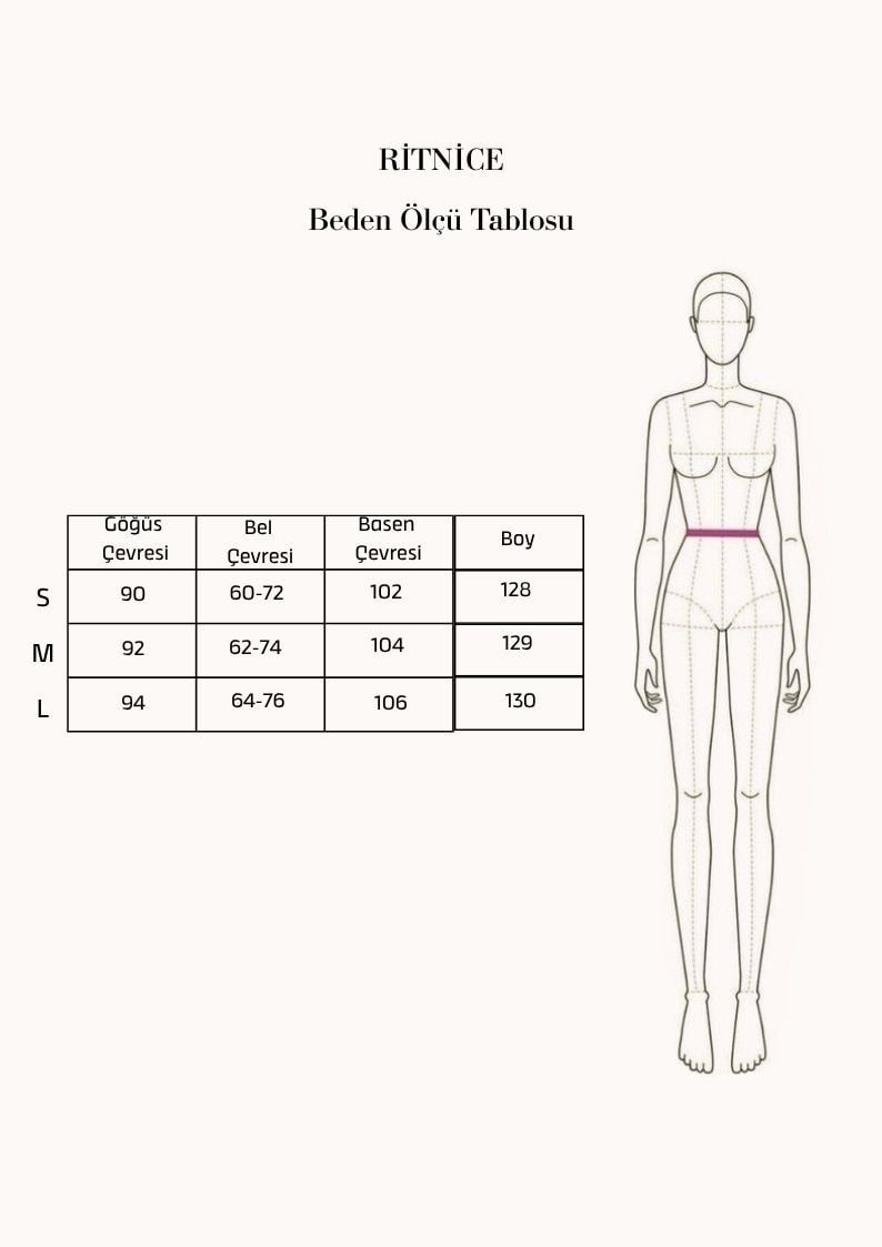 Kadın Adelina Bel Korse Detay Sırt Lastikli Dokuma Uzun Mavi Elbise