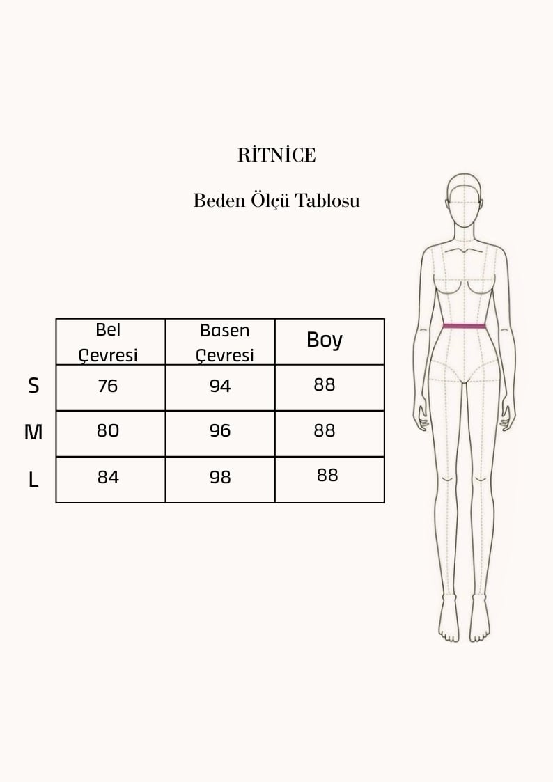 Kadın Aura Şal Desen Tül Detaylı Midi Kahverengi Etek