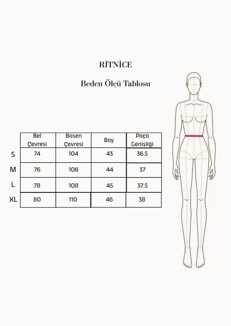 Kadın Axel Yüksek Bel Wide Leg Cepli Midi Boy Dokuma Kahverengi Şort