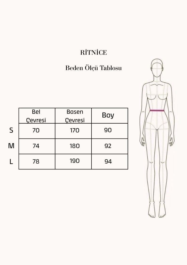 Kadın Emilia Astarlı Fermuarlı Beli Büzgülü Haki Dokuma Uzun Etek